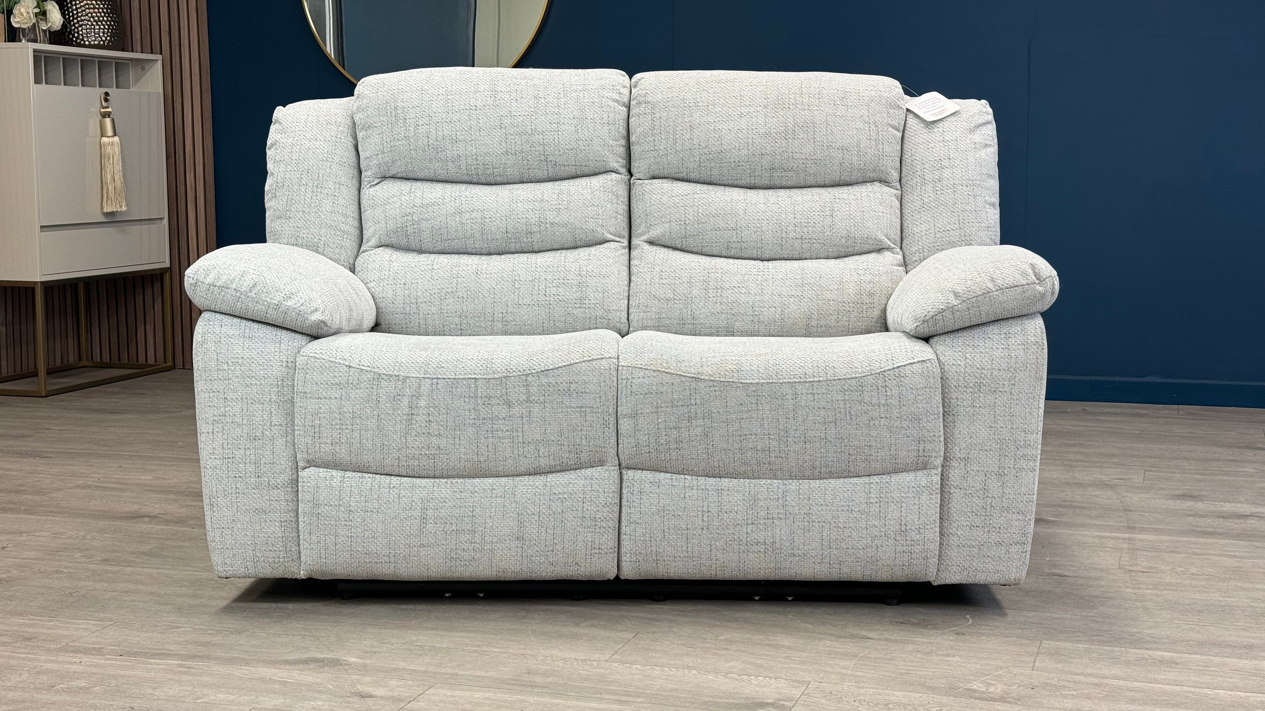 Marlow 2 Seater Power Recliner Fabric Sofa