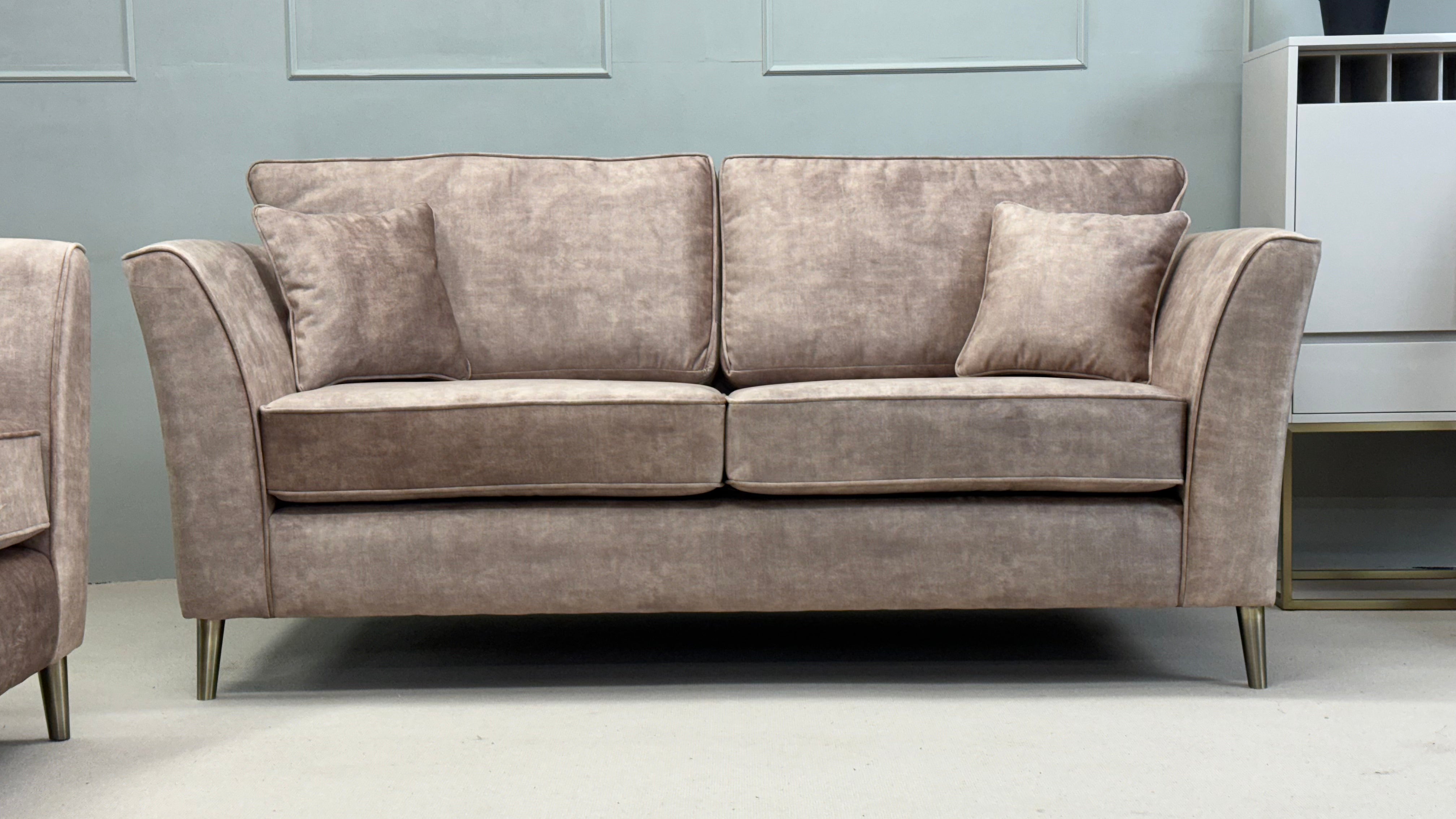 Renee 3 & 2 Seater Sofa - Dove Mink