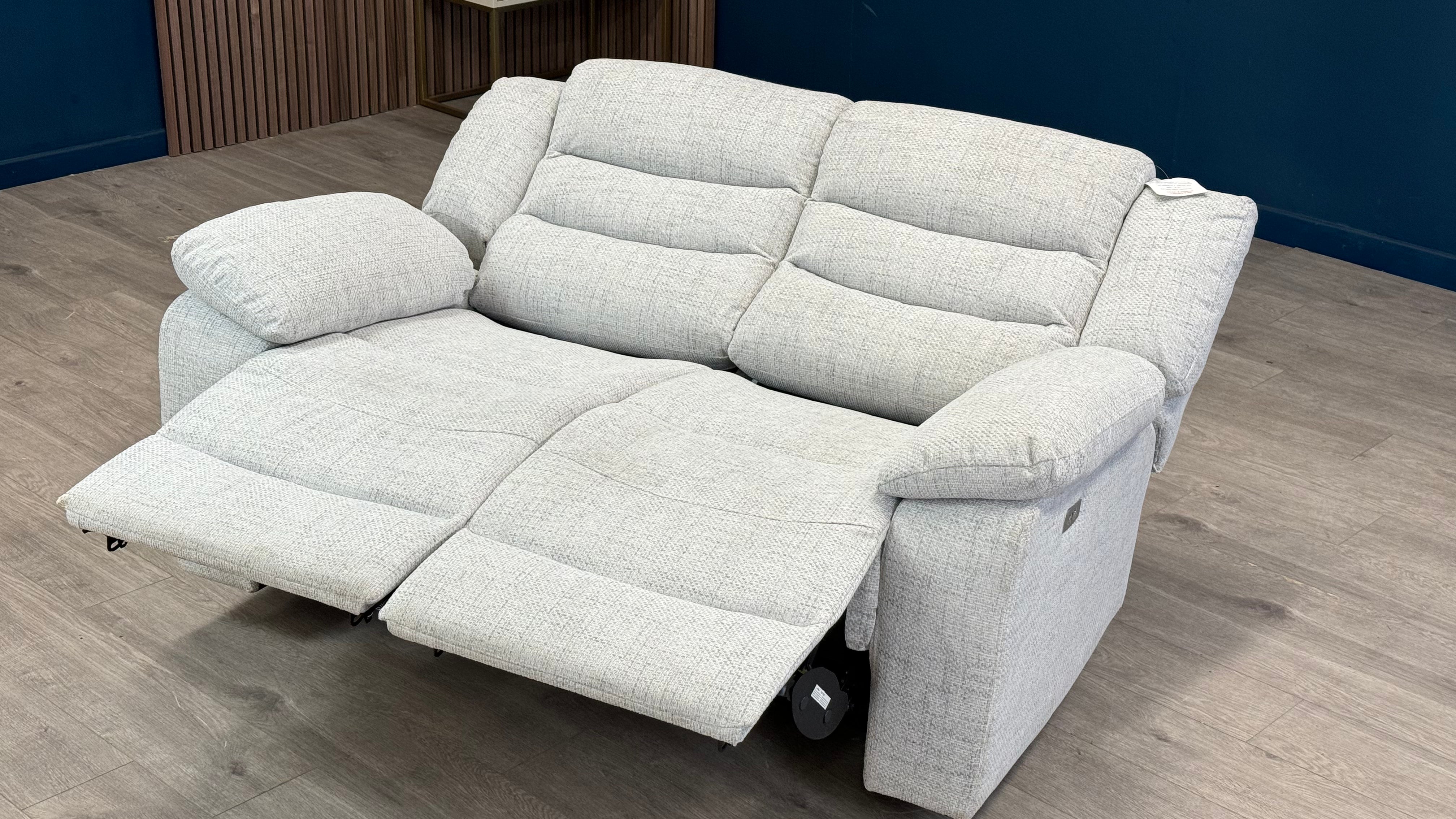 Marlow 2 Seater Power Recliner Fabric Sofa