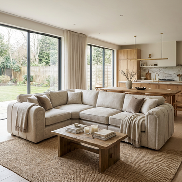 Roxy Night - 1.5 Corner 3 Fabric Sofa