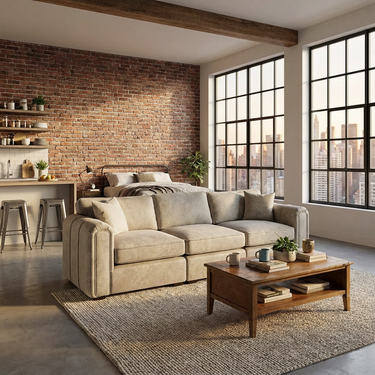 Roxy Night XL Chaise Sofa