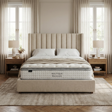 Boutique Backcare - 1000 Pocket Sprung Pillow Top Mattress