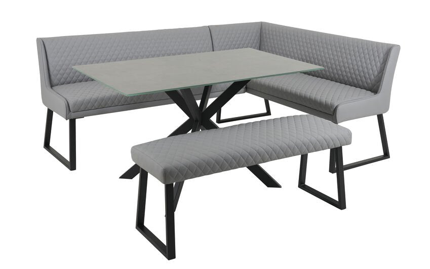 Kristo Endurance Corner Dining Table & Bench Seating Set