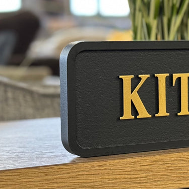 Home Living Outlet Name Plate