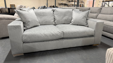 Grey feather sofa