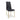 Jenner Leather Effect Black - Gold Leg Dining Chair
