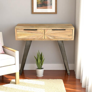 Karda 2 Drawer Console Mango Wood