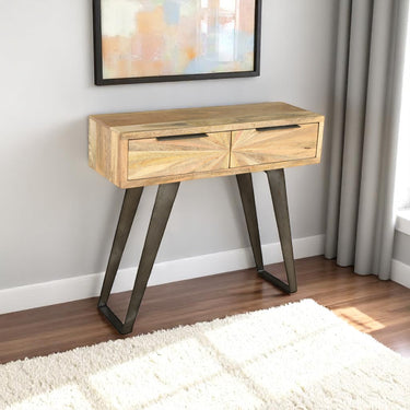 Karda 2 Drawer Console Mango Wood