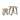 Karda Nest of 2 Tables Mango Wood