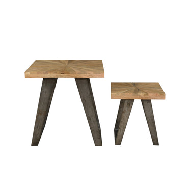 Karda Nest of 2 Tables Mango Wood