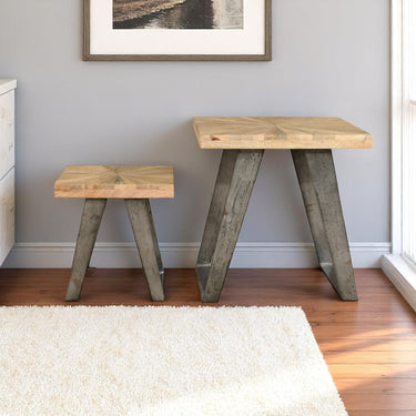 Karda Nest of 2 Tables Mango Wood