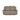 Melina 2 seater taupe top grain leather recliner sofa with padded armrests and cushioned backrest in modern design