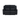 Melina 2 seater black leather recliner sofa with padded armrests and cushioned backrest in top grain leather