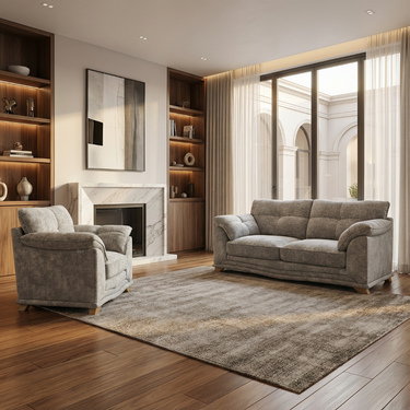Nicolina 2 Seater Fabric Sofa