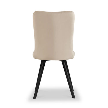Tierra Champagne Velvet Dining Chair