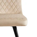 Tierra Champagne Velvet Dining Chair