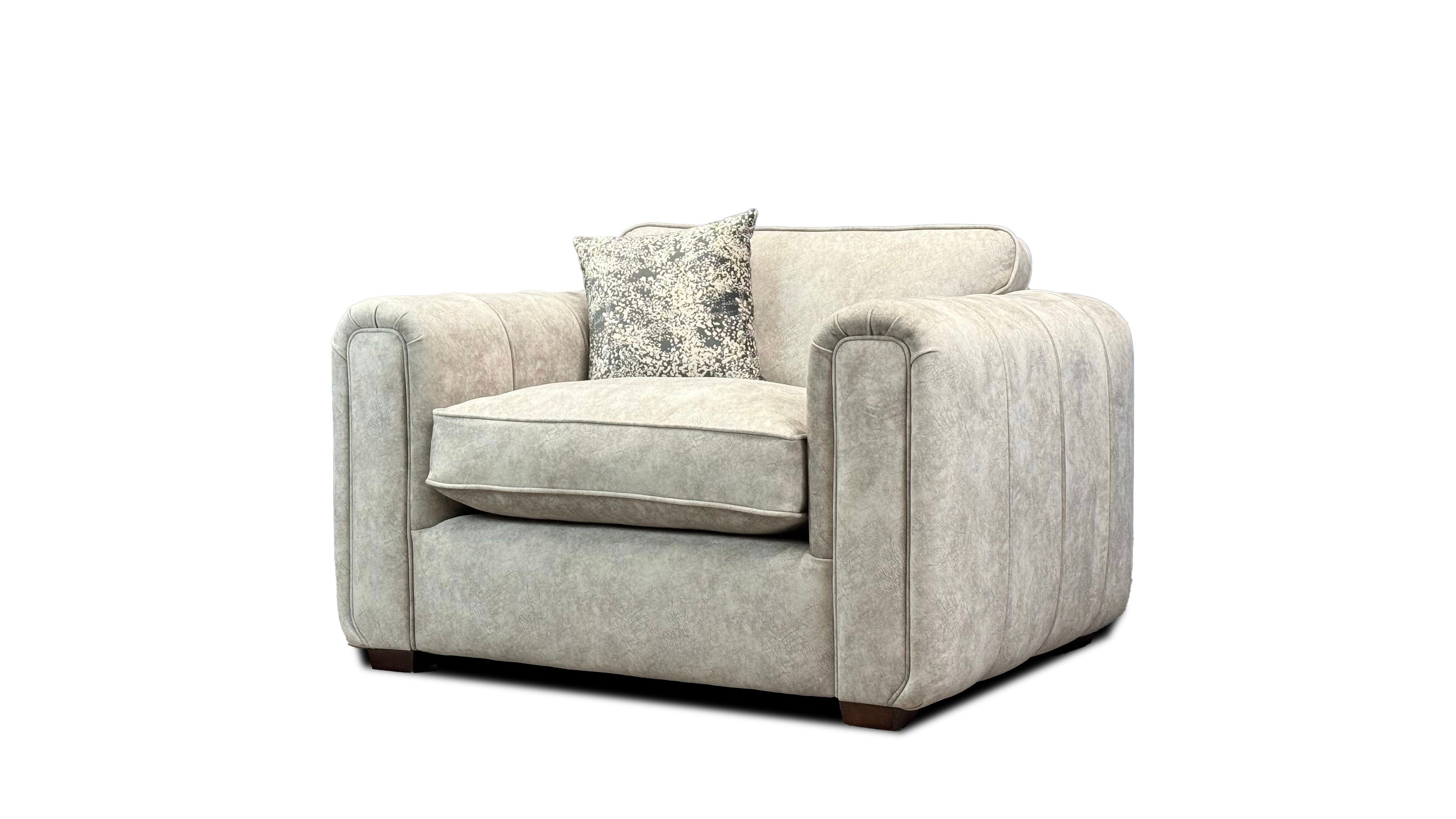 Roxy Night Loveseat Fabric Chair