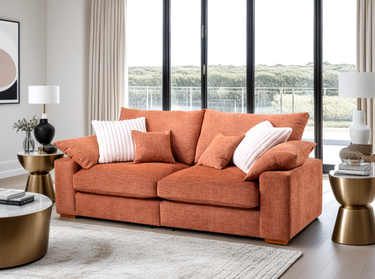 Cloud 3 Seater Split Fabric Sofa