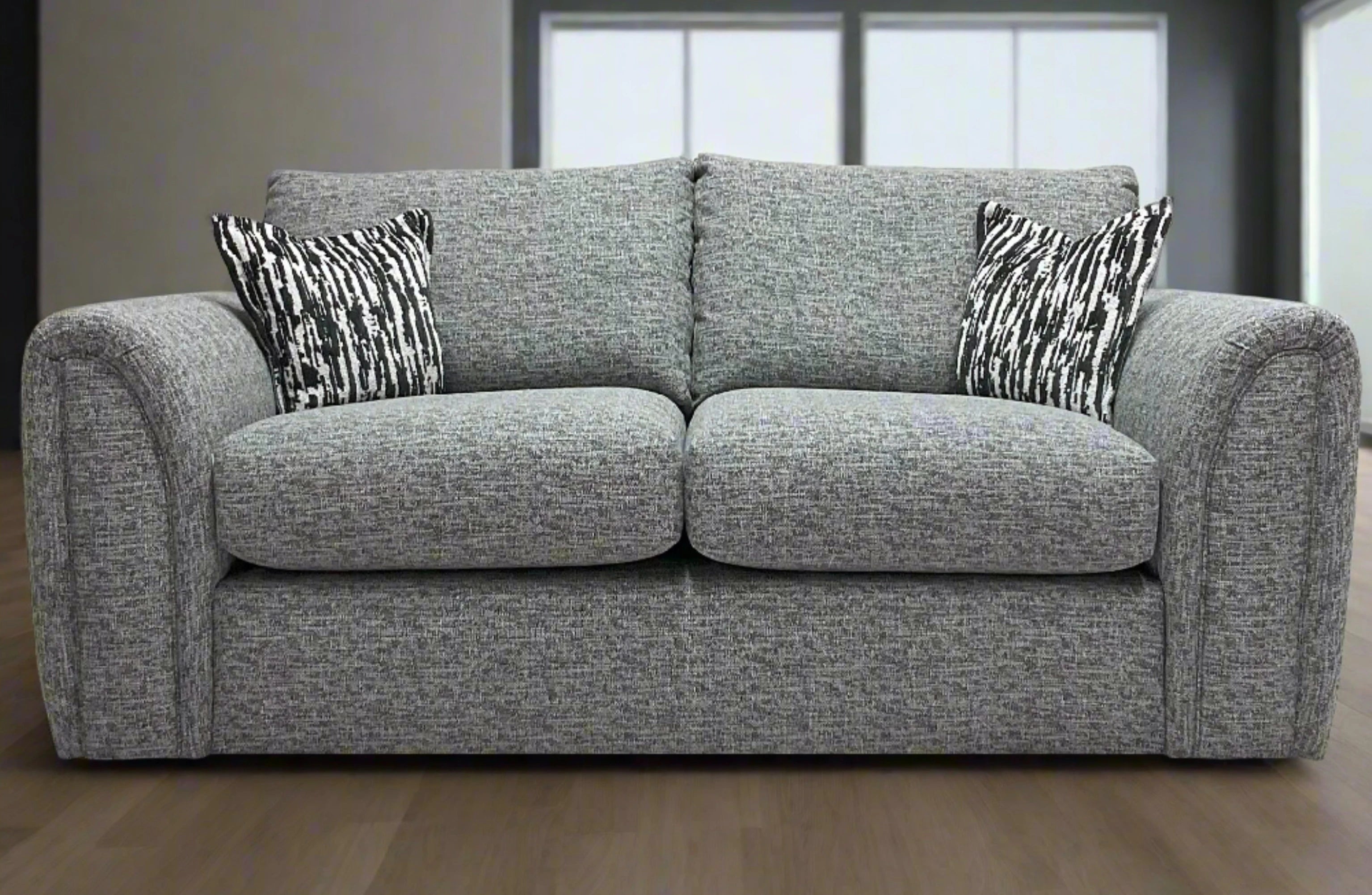 Utopia 3 Seater Fabric Sofa