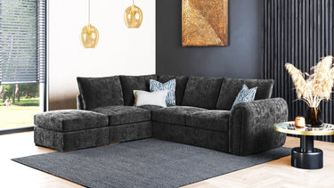Utopia 3 Seater Fabric Sofa