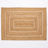 Prestbury Natural Border Handbraided Rug