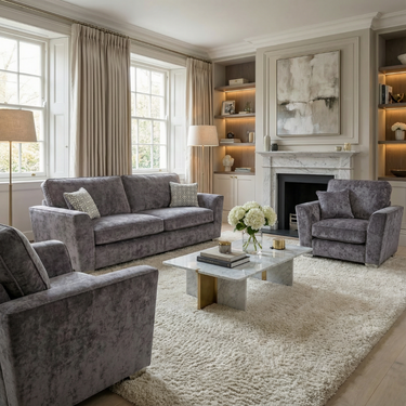 Wilmslow 4 Seater Fabric Sofa