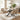 Amara 1.8m Extending Ivory Dining Table & 4 Vienna Stone Swivel Chairs Dining Set – complete dining set