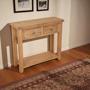 Ashby Country 2 Drawer Console Table - view 4