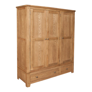 Ashby Country 3 Door 2 Drawer Wardrobe - view 2