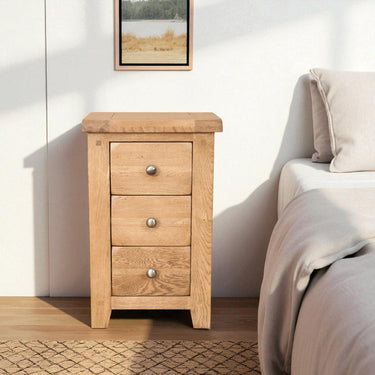 Ashby Country 3 Drawer Bedside Cabinet - view 3