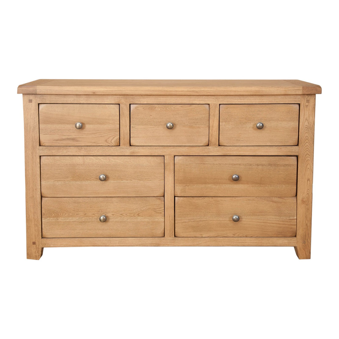 Ashby Country 7 Drawer Wide Chest of Drawers