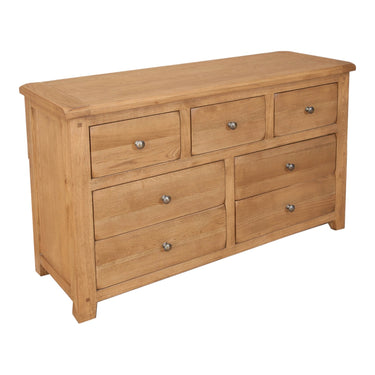 Ashby Country 7 Drawer Wide Chest of Drawers - view 2
