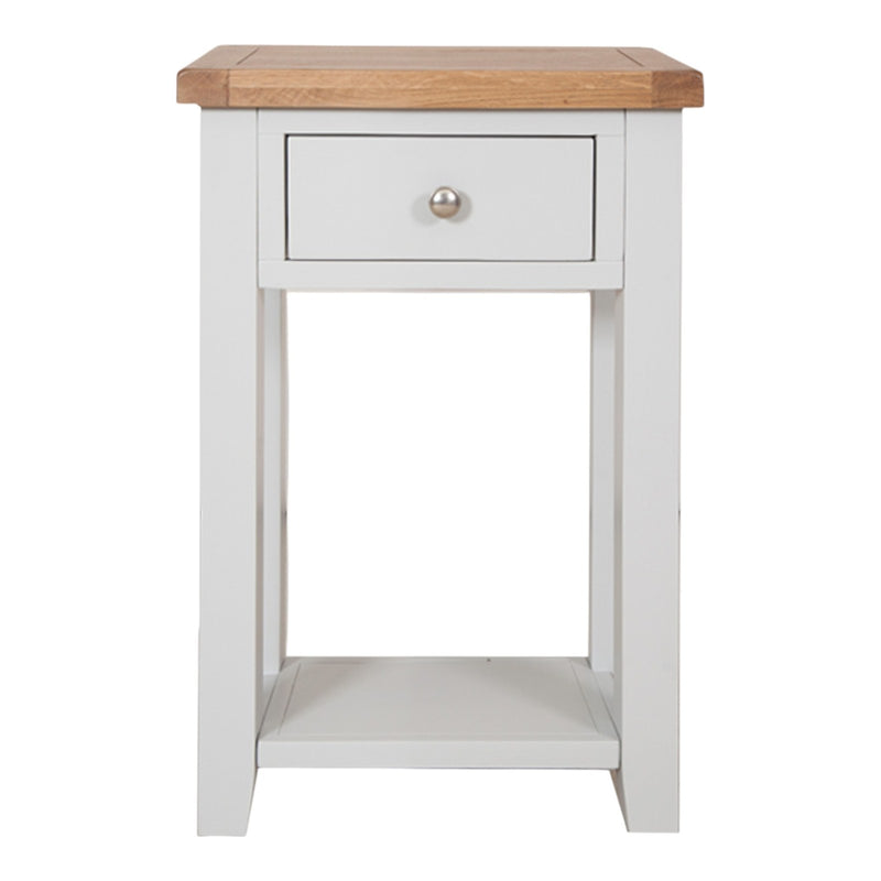 Ashby French Grey 1 Drawer Console Table