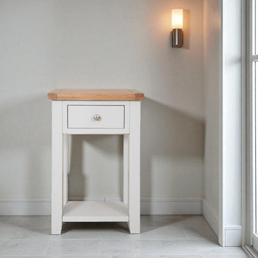 Ashby French Grey 1 Drawer Console Table - view 2