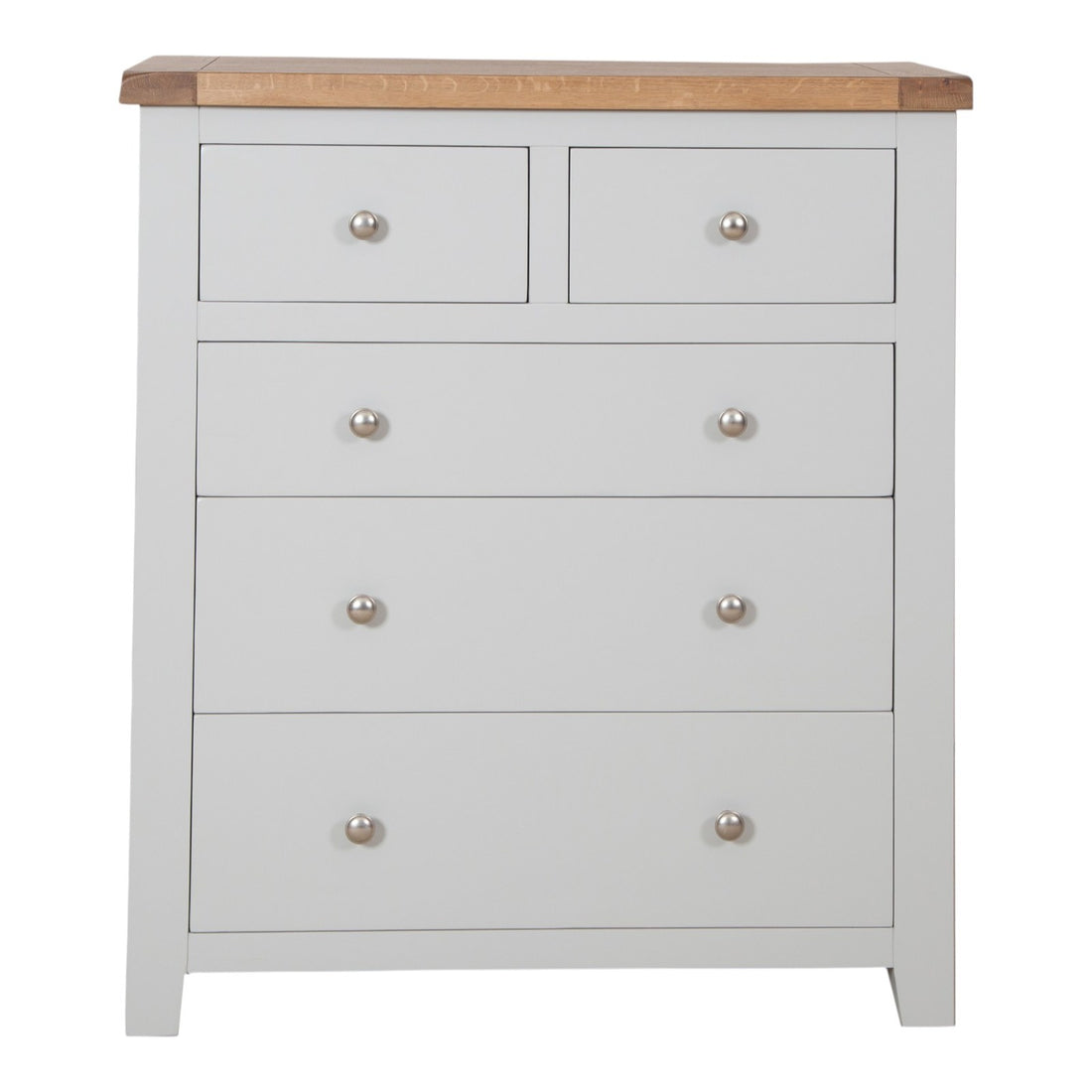 Ashby French Grey 2 Over 3 Chest of Drawers