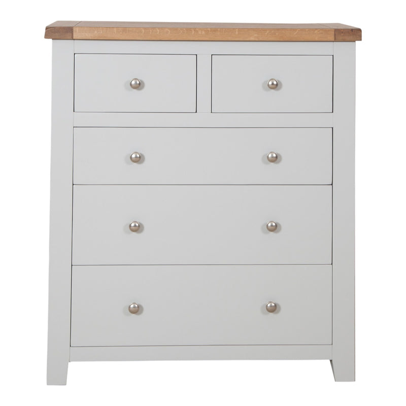 Ashby French Grey 2 Over 3 Chest of Drawers