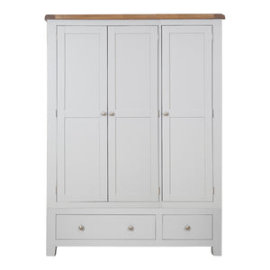 3 Door 2 Drawer Wardrobe