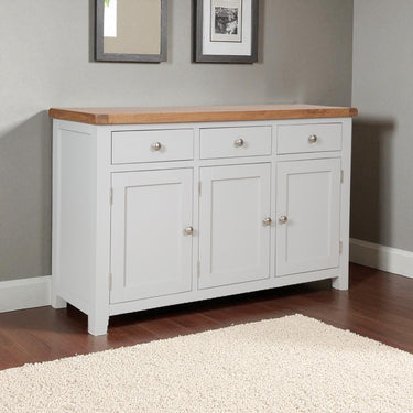 Ashby French Grey 3 Door Sideboard - view 4