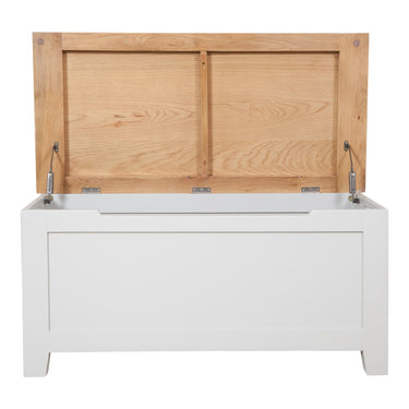 Ashby French Grey Blanket Box - view 2