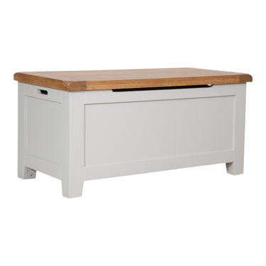 Ashby French Grey Blanket Box - view 4