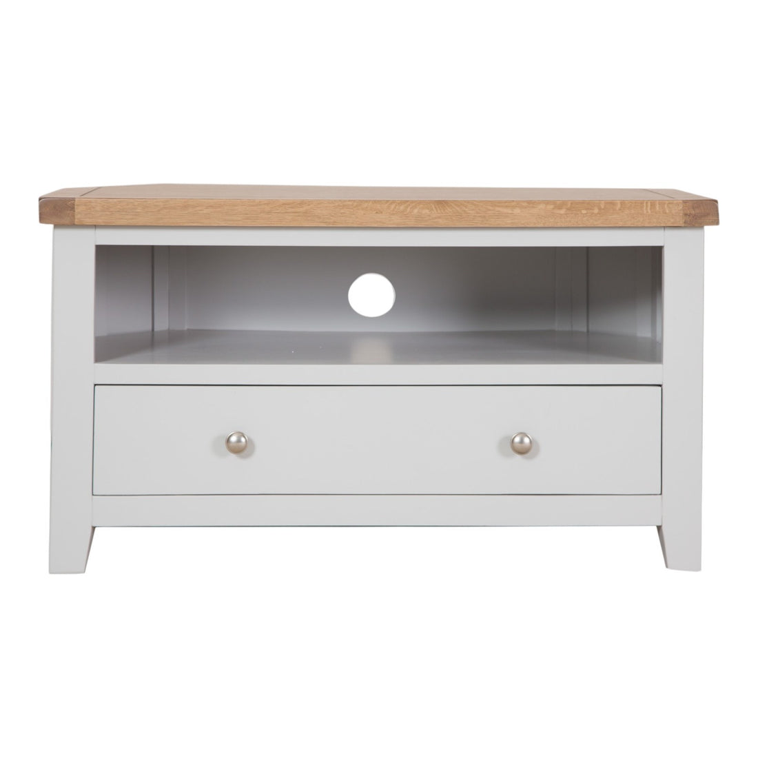 Ashby French Grey Corner TV Unit