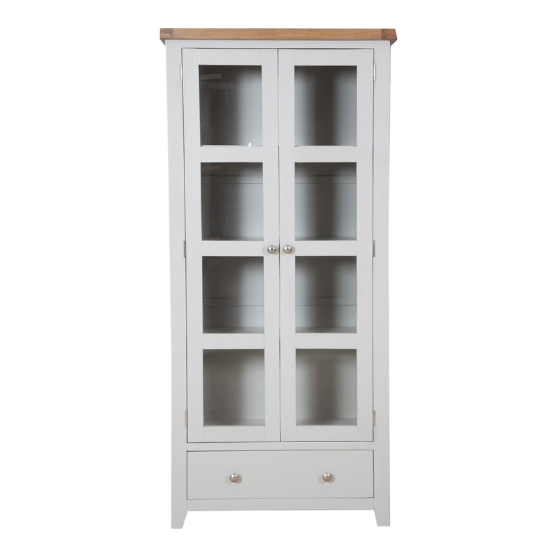 Ashby French Grey Display Cabinet