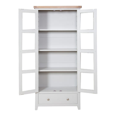 Ashby French Grey Display Cabinet - view 2