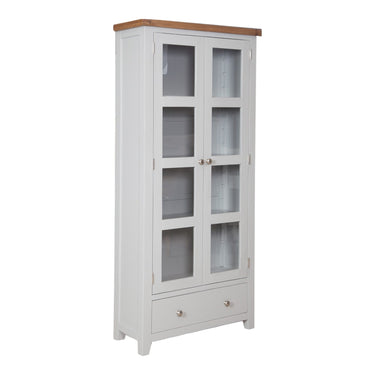 Ashby French Grey Display Cabinet - view 3