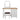 Ashby French Grey Dressing Table