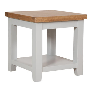 Ashby French Grey Lamp Table - view 2