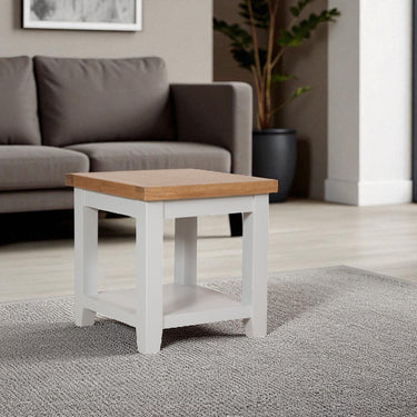 Ashby French Grey Lamp Table - view 4