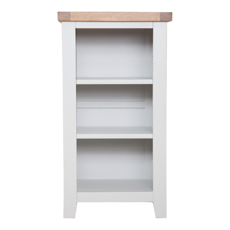 Ashby French Grey Small Bookcase / DVD Rack
