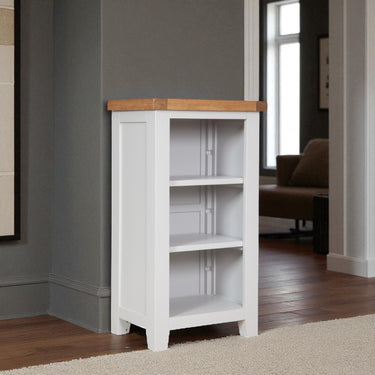 Ashby French Grey Small Bookcase / DVD Rack - view 4