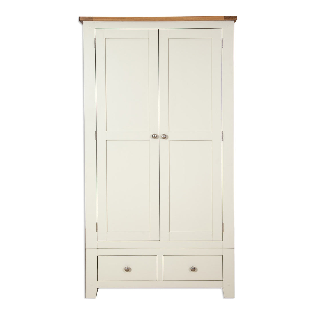 Ashby Ivory 2 Door 2 Drawer Wardrobe